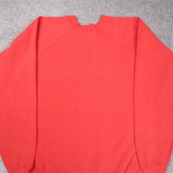Vintage Womens Cute Cows Karen C. XL Red Long Sleeve Pullover Sweatshirt - Picture 10 of 10